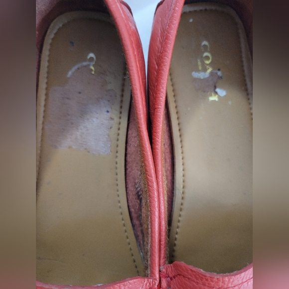 Coach Opal Pebble Grain Leather Driving Shoes - Picture 8 of 8